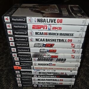PlayStation 2 Sports Game Bundle 15 game bundle